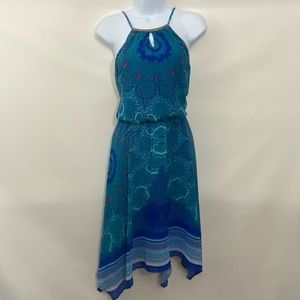 As U Wish Asymmetrical Hem Dress Size L